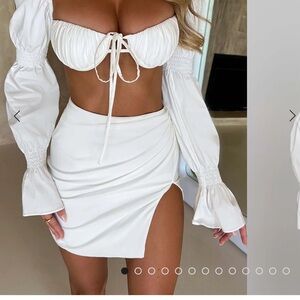 Babyboo fashion Perla white skirt